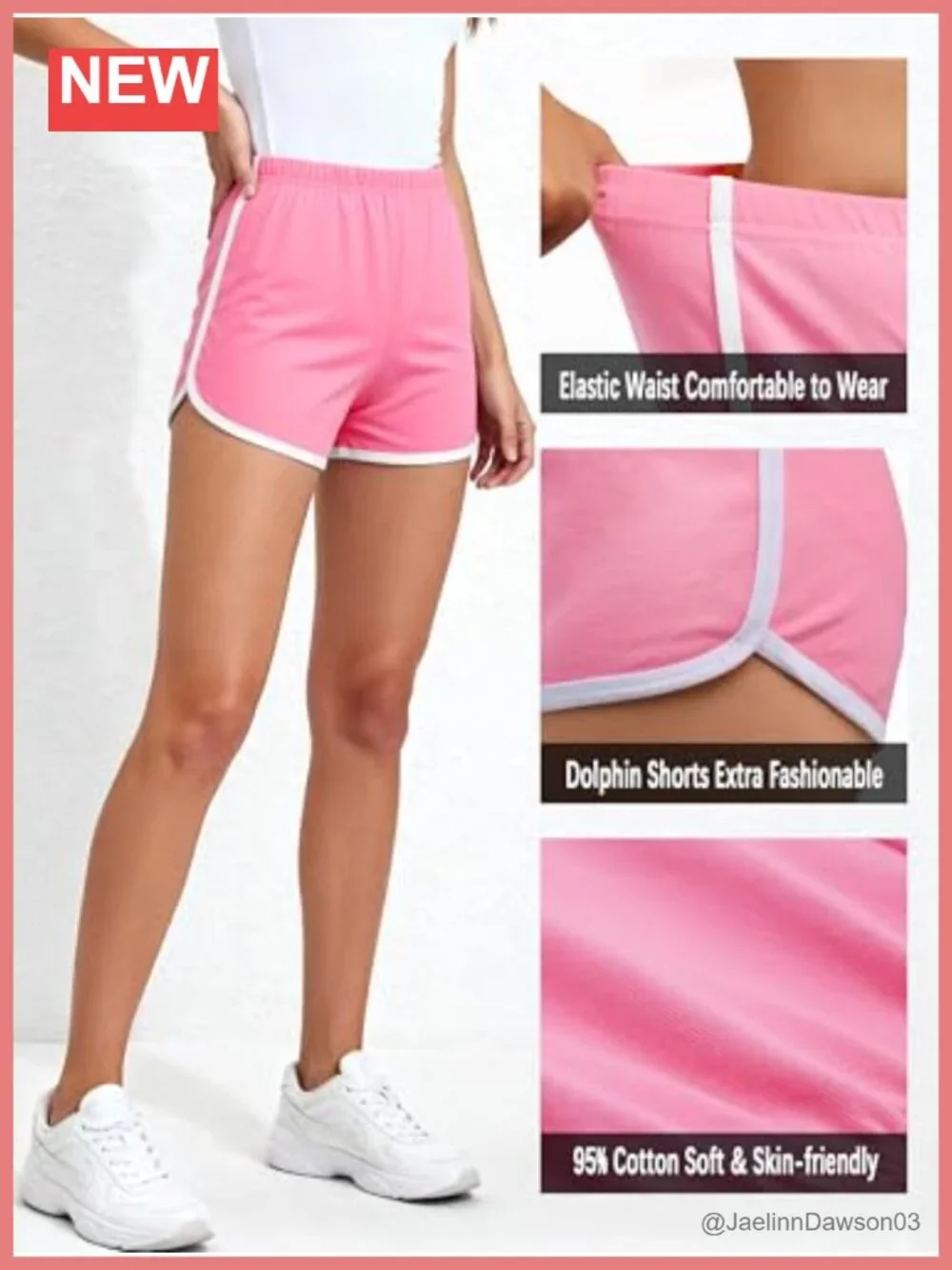 5 Pack Cotton Dolphin Shorts Breathable Lounge Yoga Cycling Running Hiking